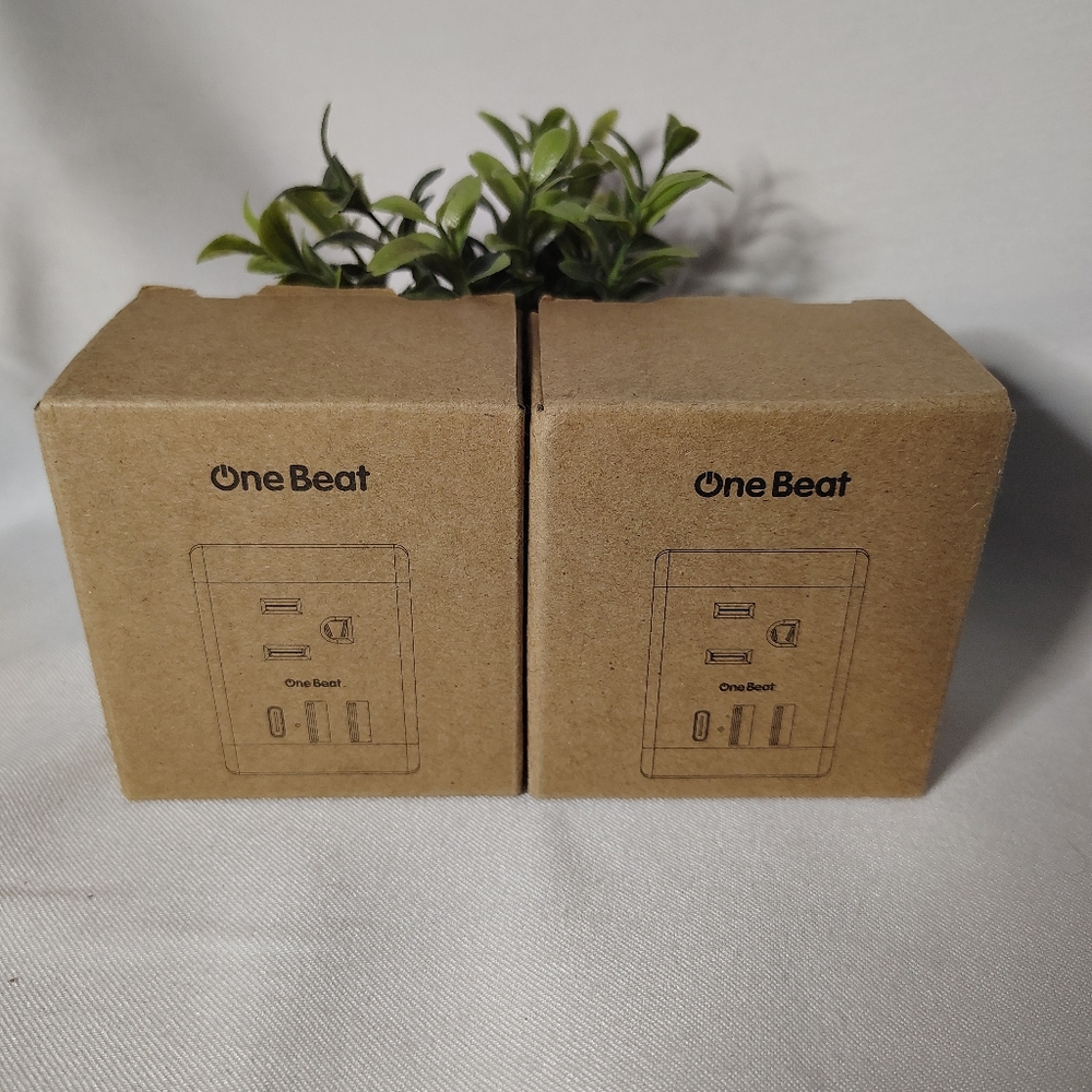🔌2pk One Beat Cruise Power Strip OB3W3CUS American Plug